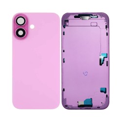 Tampa Traseira+Frame Apple iPhone 16 Plus Rosa